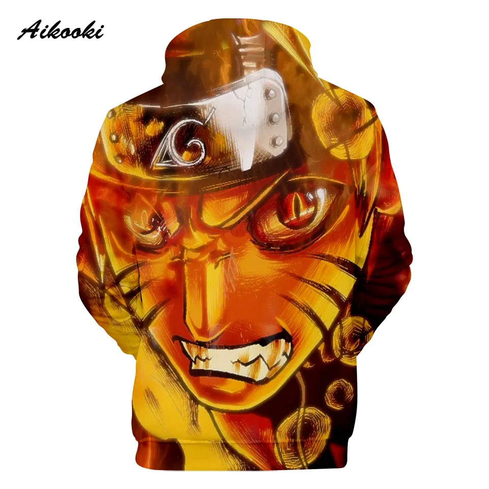 Aikooki Naruto, модная Крутая толстовка, толстовки для мальчиков и девочек, 3d принт, Наруто, модный стиль, уличная одежда, толстовка с длинным рукавом, 3D, для мужчин, поп-топ