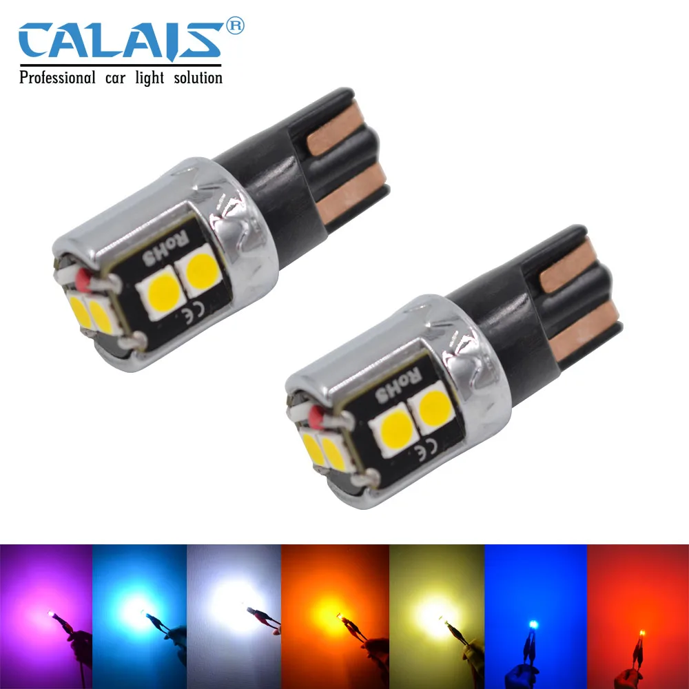 Кале LED T10 W5W 194 501 5 CANBUS цвета автомобильной интерьер экстерьер свет лампы для