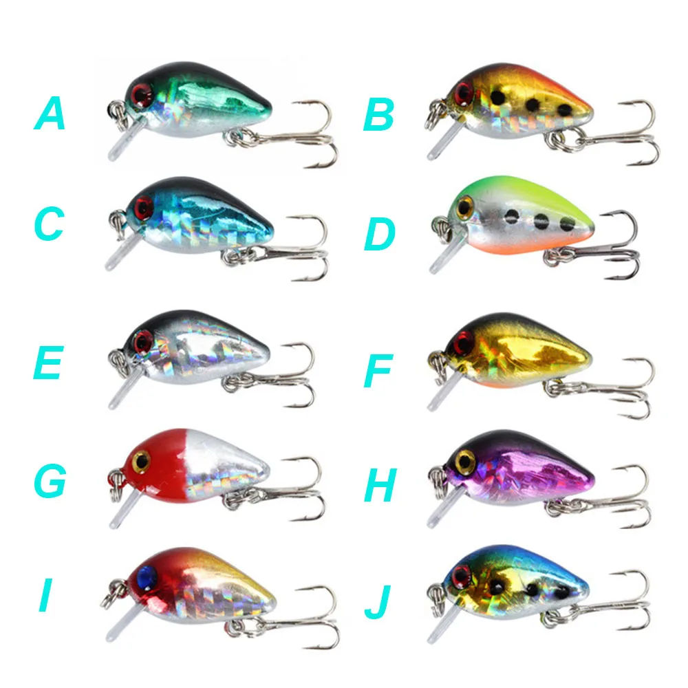 Викторсенс Crankbait рыболовные приманки 3 см 1 7 г Topwater Isca Minnow жесткая приманка воблер