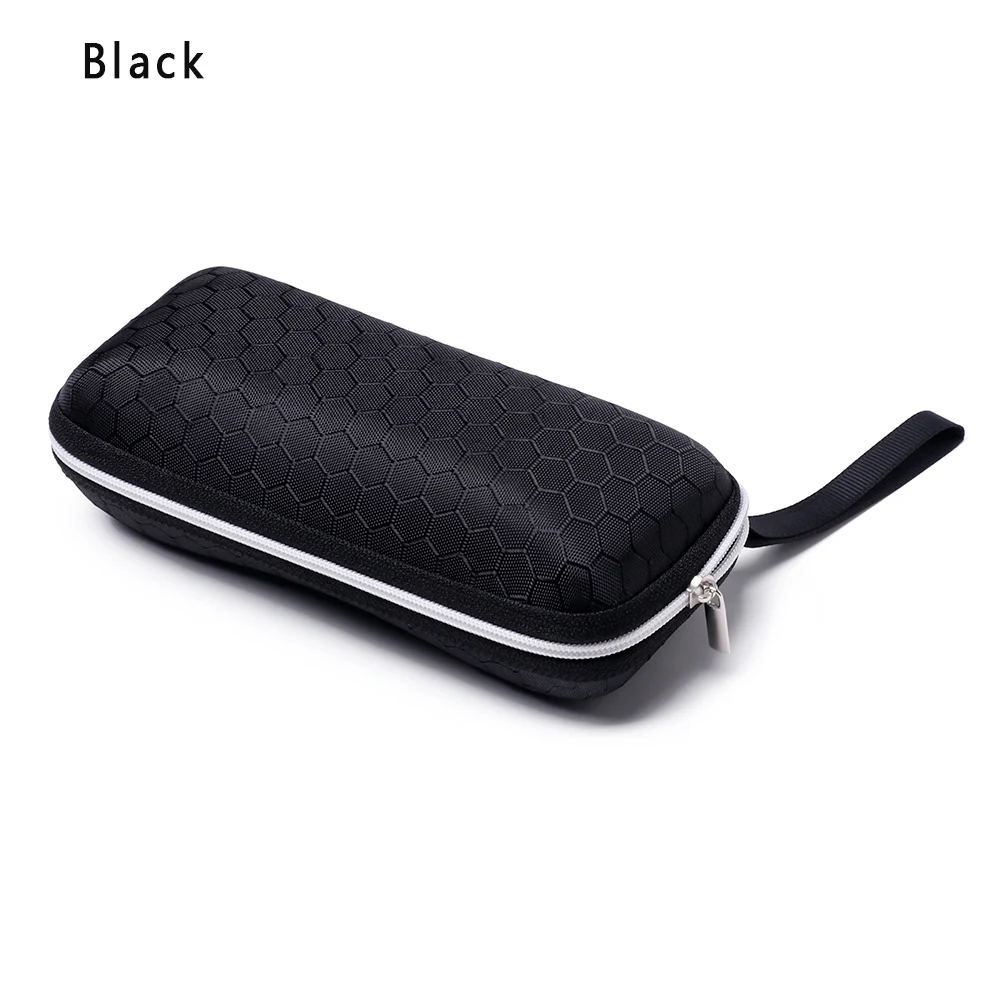 Style2-Black Новые модные чехлы для очков, чехол для солнцезащитных очков, чехол для женщин, коробка для очков со шнурком на молнии, Чехол для очков s для мужских классов - Цвет: Style2-Black