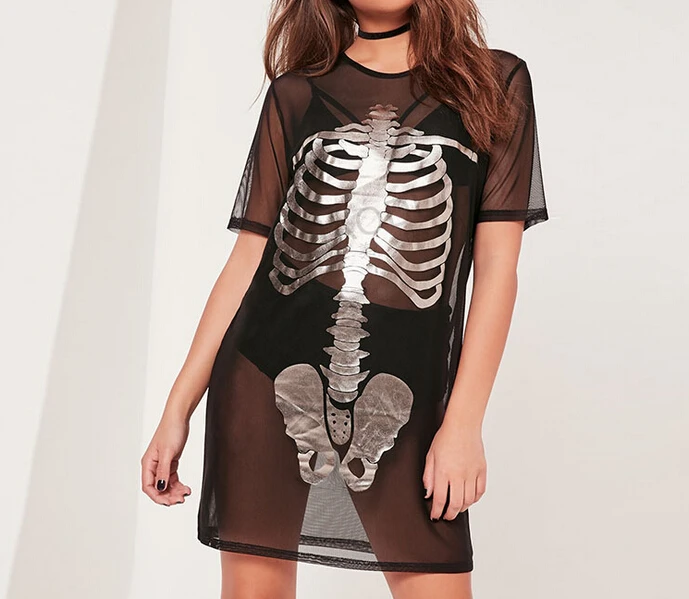 2017 Весной Новый Европейский Стиль Женщин Сексуальный Перспектива Характер Череп