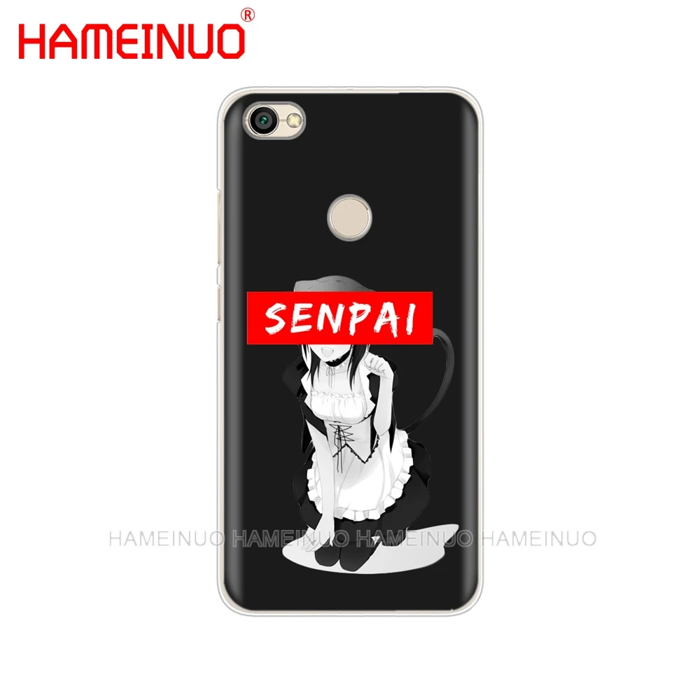 HAMEINUO Sugoi Senpai аниме waifu чехол для телефона Xiaomi redmi 5 4 1 1s 2 3 3s pro PLUS note 4X 4A 5A | Мобильные