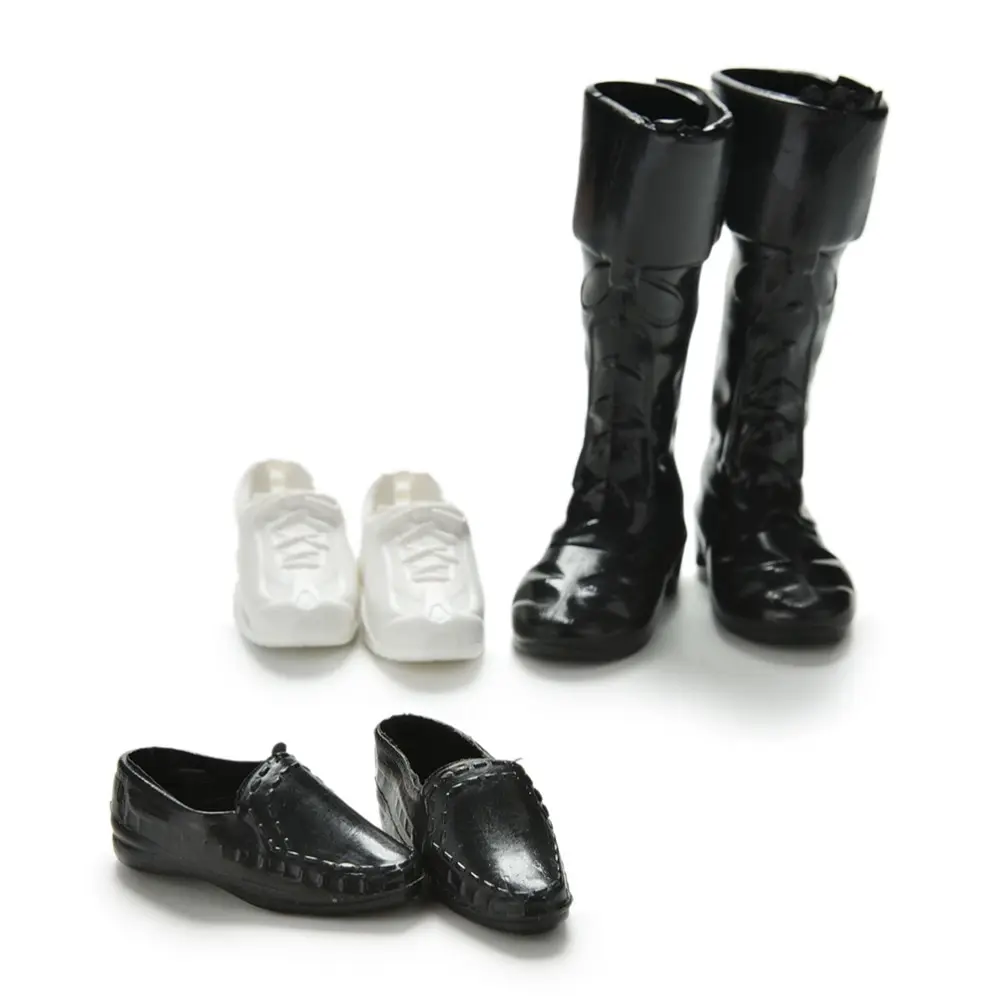 3 пары аксессуары для одежды наряд кукол кукольная обувь кроссовки сапоги до