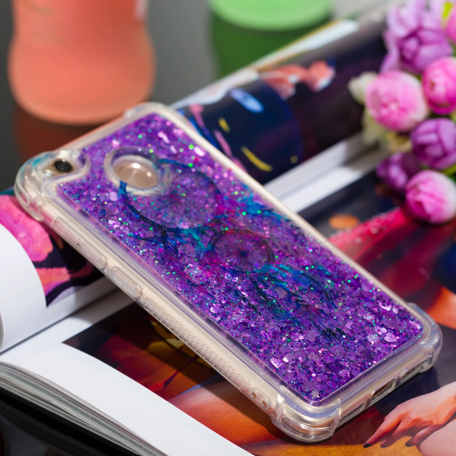 Чехол для телефона Liquid Quicksand для Xiaomi Redmi 4X4 X Armor, задняя крышка из ТПУ, силиконовый чехол для Xiomi Redmi4X MAG138, чехол-бампер