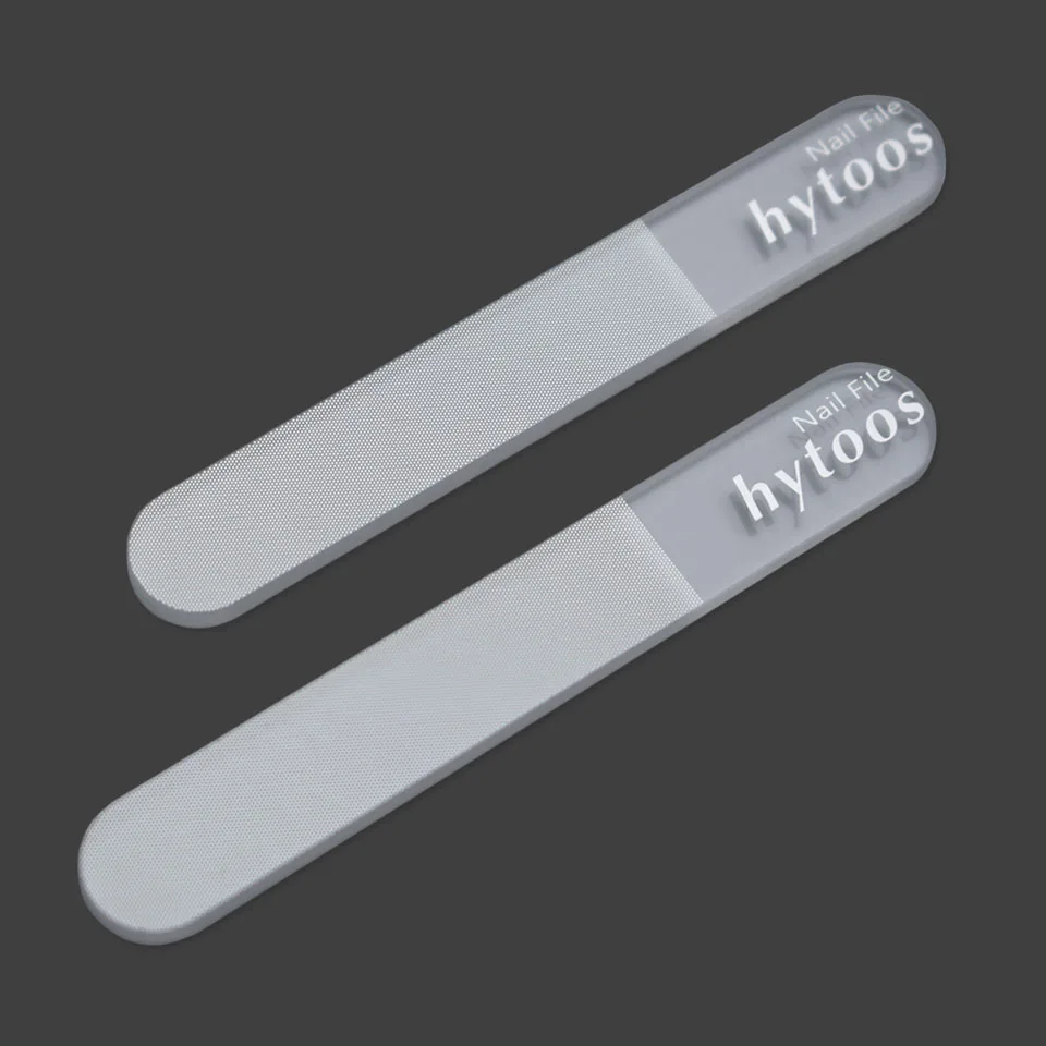 HYTOOS 1 шт. нано стеклянная пилка для ногтей для блеска ногтей Высокое качество шлифовальная Полировочная пилка резак моющиеся Инструменты для дизайна ногтей