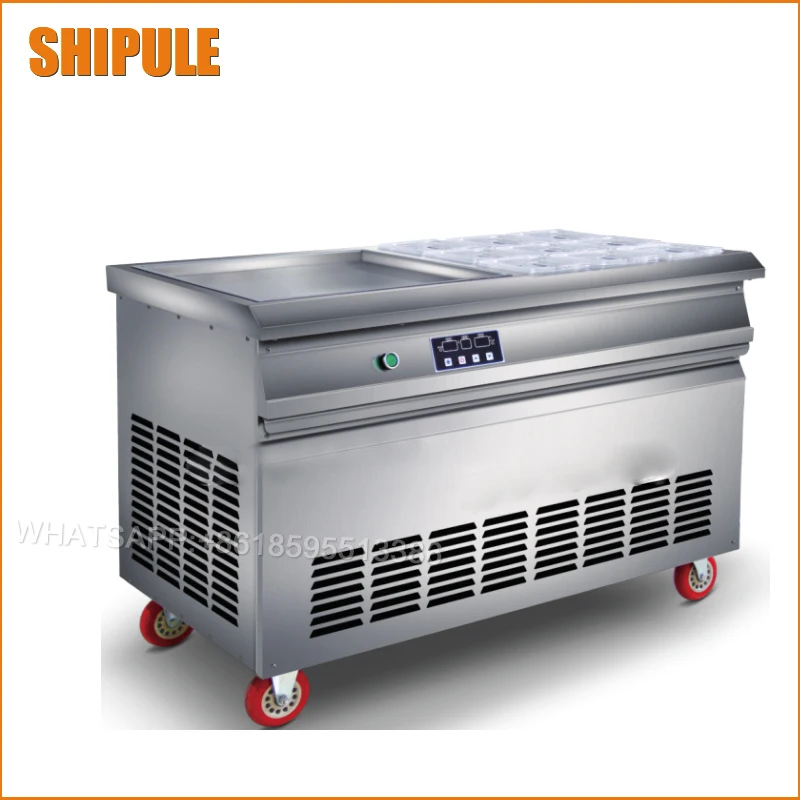 Машина для приготовления жареного мороженого 50*50 см машина тайского плоская