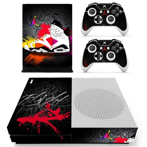 Ys-xboxoneS-1085 Наклейка для Xbox One S консоль и контроллеры для Xbox One тонкая наклейка s винил - Цвет: Ys-xboxoneS-1085