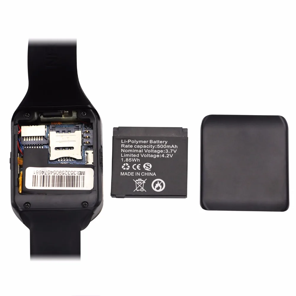 Смарт-часы с Камера Q18 Bluetooth SmartWatch SIM TF слот для карты Фитнес трекер активности