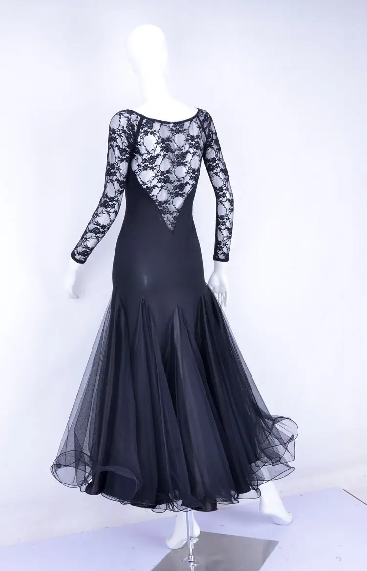 Платье с воротником сердечком для современных танцев W13021|modern dance|modern dance dressesdance