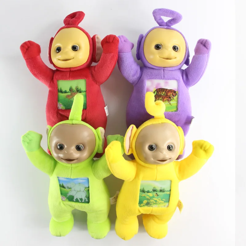 Горячий новый 4 шт./лот Дети Телепузики Детские Мультфильм Плюшевые Игрушки 33 см