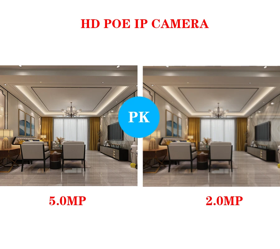 PoE IP камера 4MP наружная аудио ночное видение Удаленный просмотр P2P Bullet