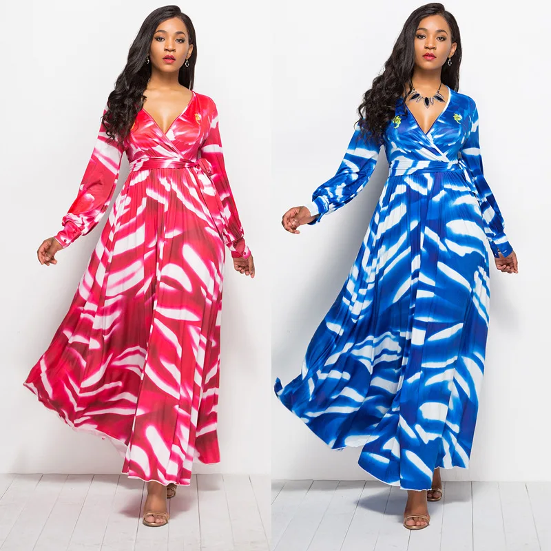 TUHAO/осеннее элегантное платье туника для женщин Boho Пляжные вечерние сарафаны