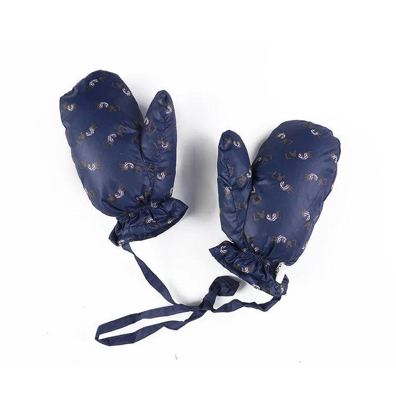 Коллекция 2017 года зимние детские хлопковые перчатки Детские Пуховые Зимняя