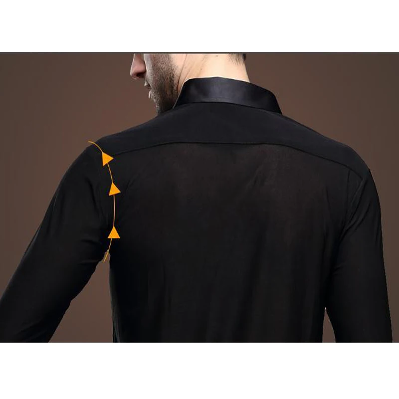 Мужская рубашка для латинских танцев мужские бальные рубашки мальчиков