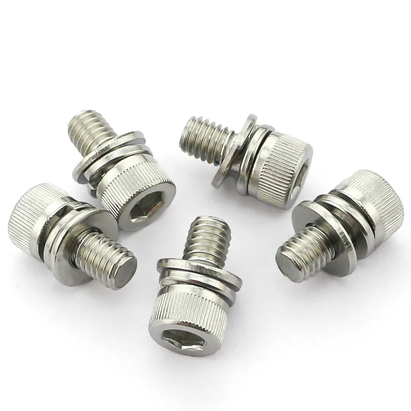 304 винты из нержавеющей стали с шестигранной головкой M2 5*6/8/10/12|screw steel|head cap screwsteel