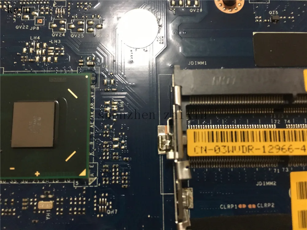 Для Dell Inspiron 17 3721 5721 материнская плата для ноутбука 3 дюйма I5-3337U DDR3 03WVDR CN-03WVDR с i5-3337U