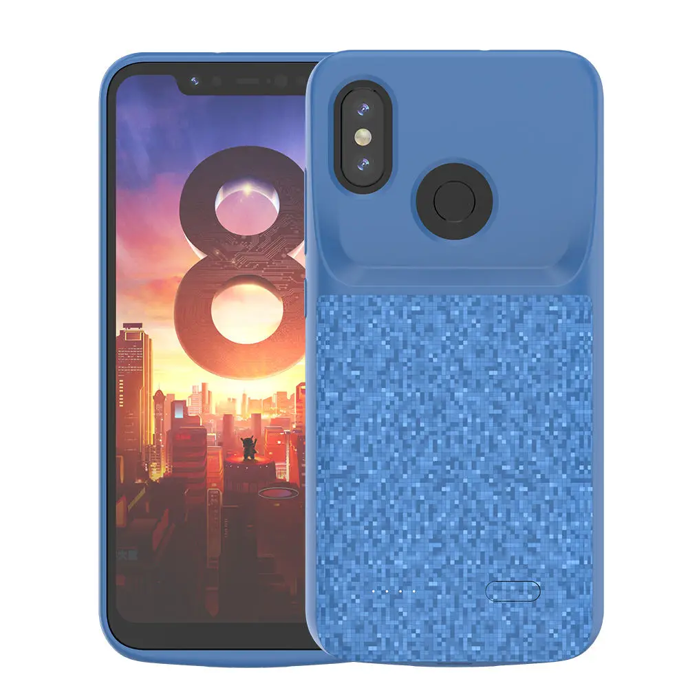 4700 мАч для Xiaomi Mi 8 чехол зарядного устройства внешний умный аккумулятора