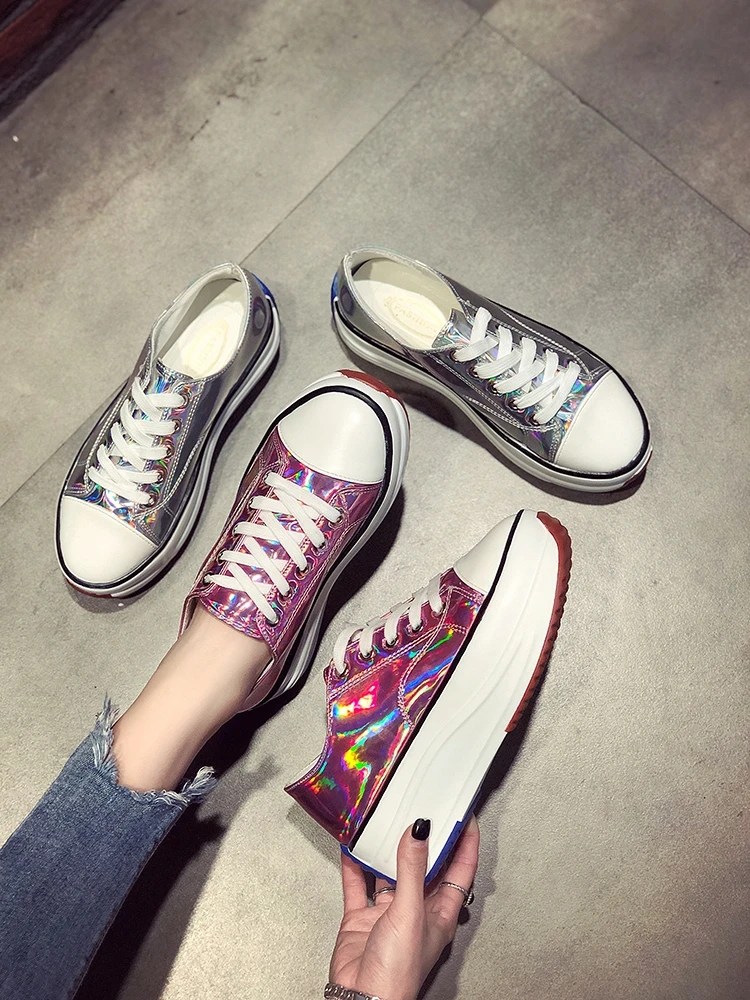 Женские кроссовки обувь на платформе Zapatos De Mujer неглубокие повседневные туфли с