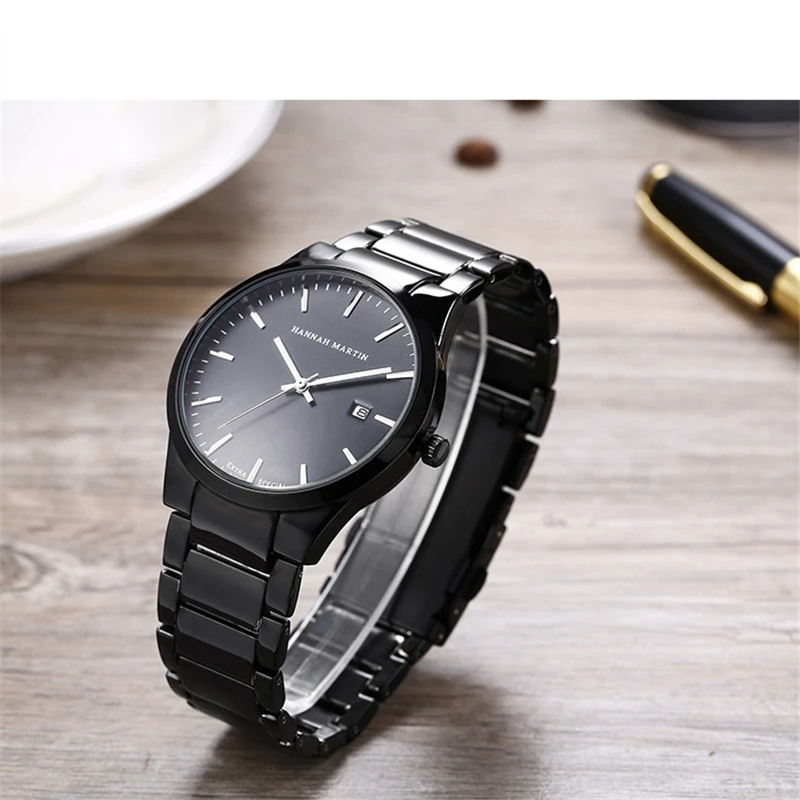 Relogio Masculino мужской топ роскошные модные черный серебристый цвет спортивные