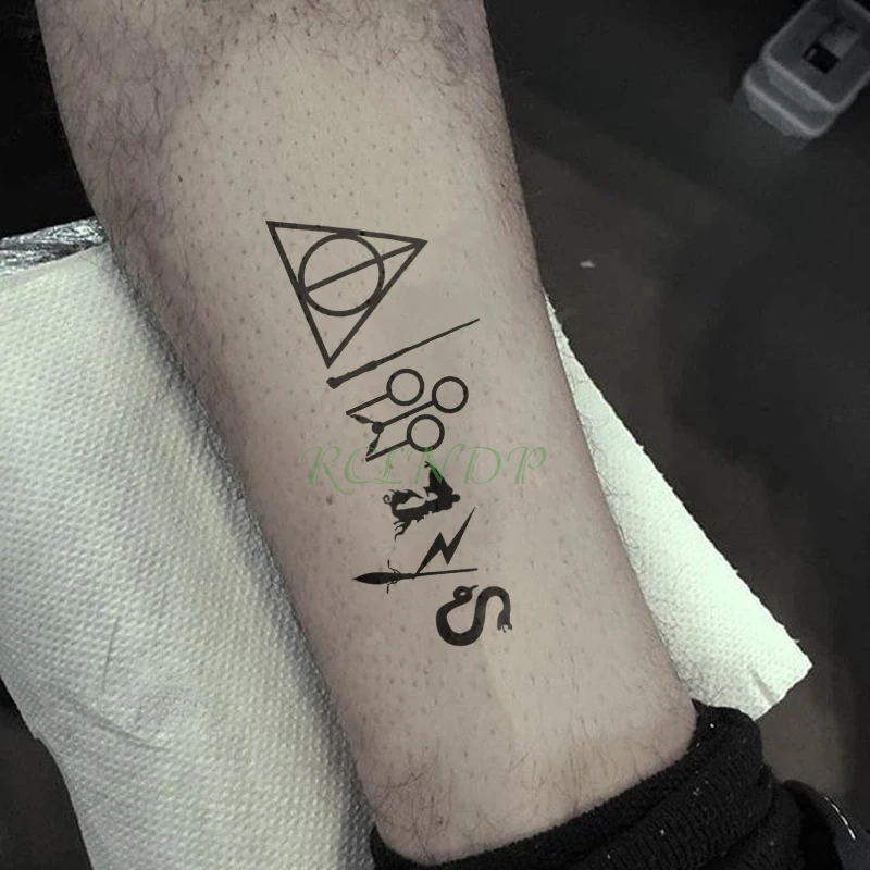 Водостойкая временная татуировка наклейка египетская Anubis jackal tatto наклейка s флэш-тату поддельные татуировки для детей Девушки Мужчины wo мужчины
