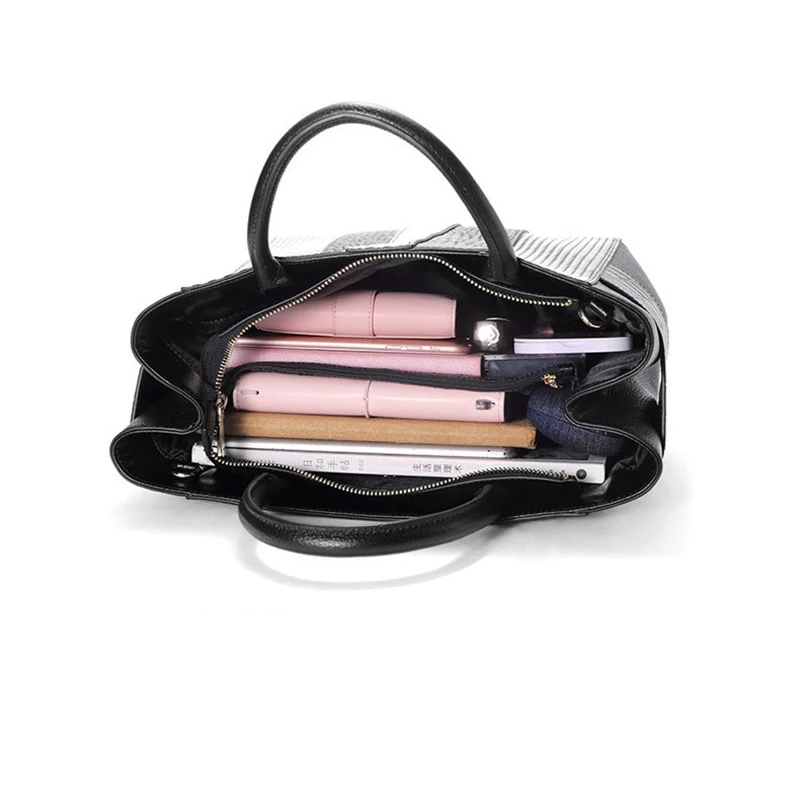 HIGHREAL Crocodile Women Bag Luxury Elegant Top Handle Bags Brand Women Designer Handbags 100% Genuine Leather Female Bag