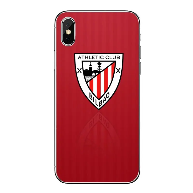 Прозрачные мягкие чехлы с логотипом спортивного клуба bilbao fc для iPod Touch iPhone 4 4S 5 5S 5C