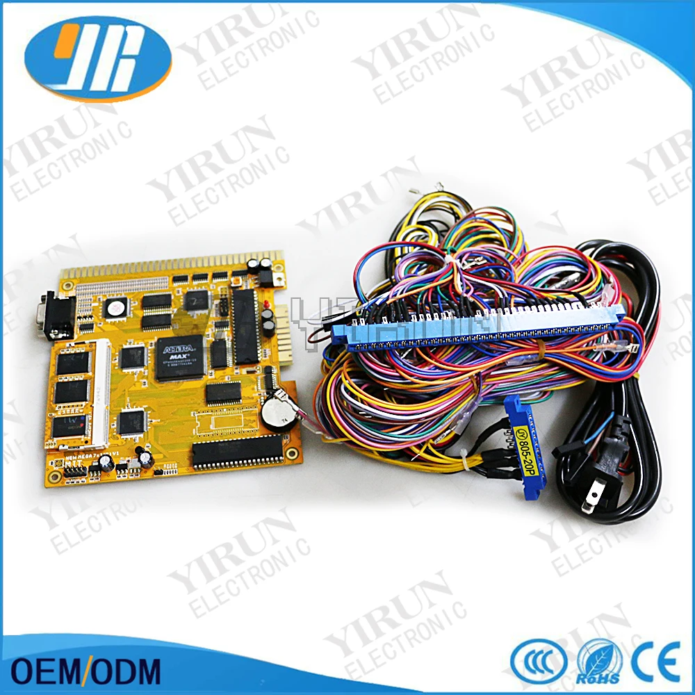 Мега 7 в 1(S) V1 игровой слот доска VGA выход казино мульти-игры PCB для казино машина азартные игры машина