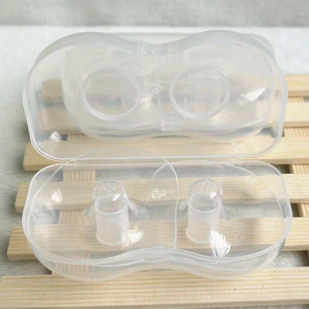 Breastfeeding Reusable Silicone Accessories Pacifiers Milk Feeding Nipple Shield Nursing Bra Convenient Baby Protection Cover | Мать и
