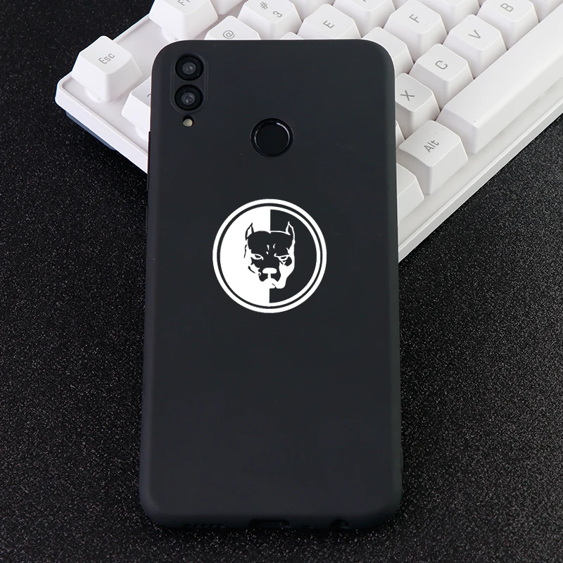 Мобильный телефон чехлы для huawei Honor Note Mate10 Pro 20X Nova3 3i забавный чехол Pit Bull мягкие