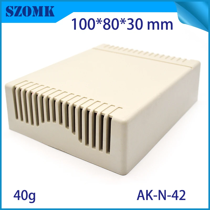 Настенный монтажный корпус из АБС-пластика для электроники 4 шт. 100*80*30 мм