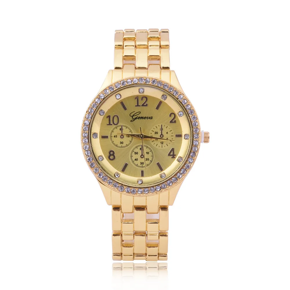 Пара модные Нержавеющая сталь ремешок аналоговые кварцевые наручные часы