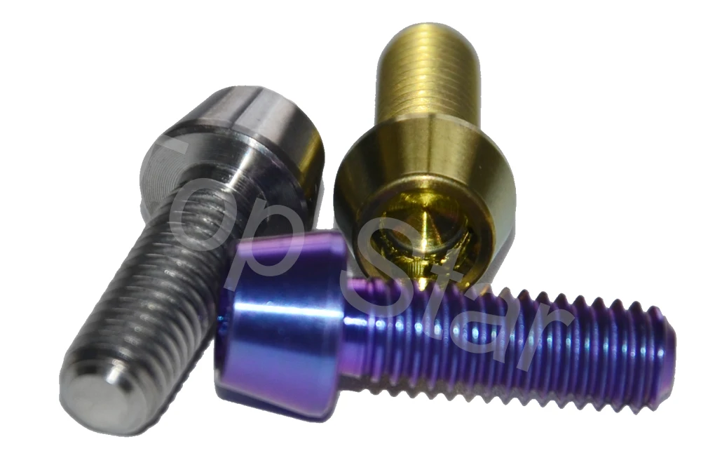 2 шт M6 x 18 класс 5 титановые болты для гоночного мотоцикла|titanium bolts|bolts titaniumtitanium m6 bolt