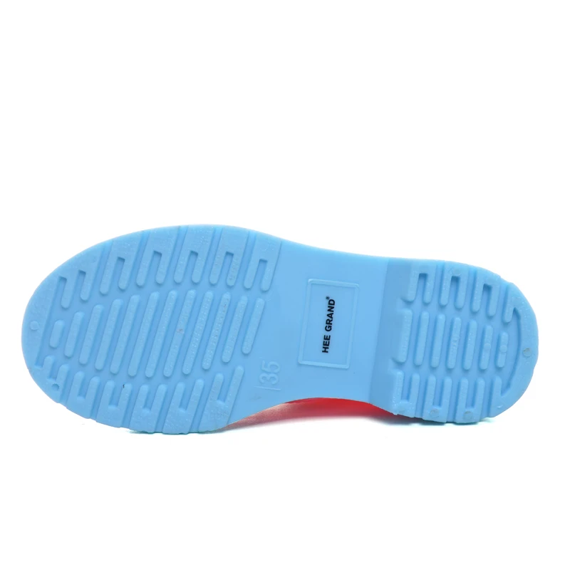 HEE GRAND/2017 непромокаемые сапоги ярких цветов женские ботильоны на платформе