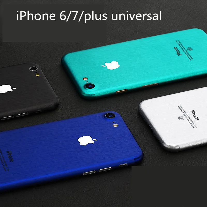 

6p 7p 8 back film mobile phone sticker For iphone 6 6s 7 8 plus X XR XS MAX phone Color back film Paster Decorative film