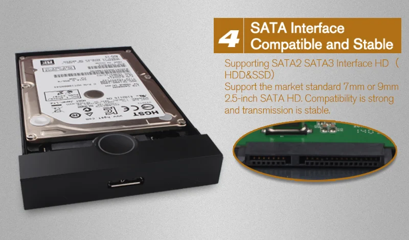 SSK алюминиевый сплав USB 3,0 HDD корпус 2,5 дюймов SATA USB HDD чехол жесткий диск коробка внешний жесткий диск USB жесткий диск Корпус SHE085
