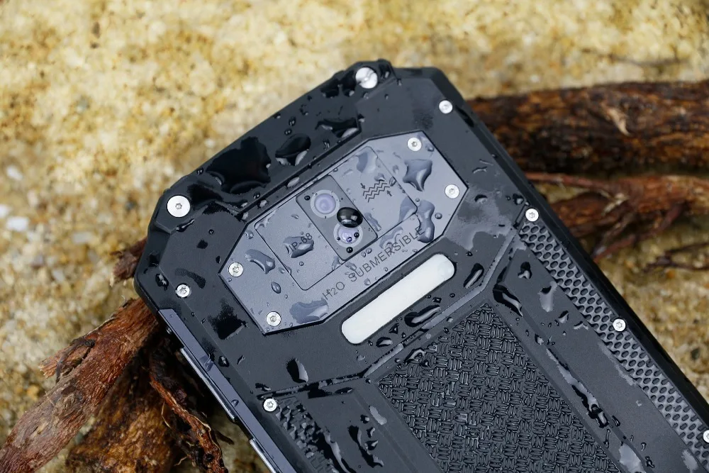 OUKITEL WP2 IP68 водонепроницаемый пылезащитный ударопрочный мобильный телефон 4G RAM 64G ROM Octa Core 6," 10000 mAh смартфон с отпечатком пальца