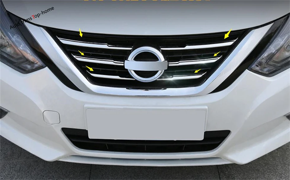 Yimaautotrims Передняя решетка гриль Декоративная полоса Накладка подходит для Nissan Teana