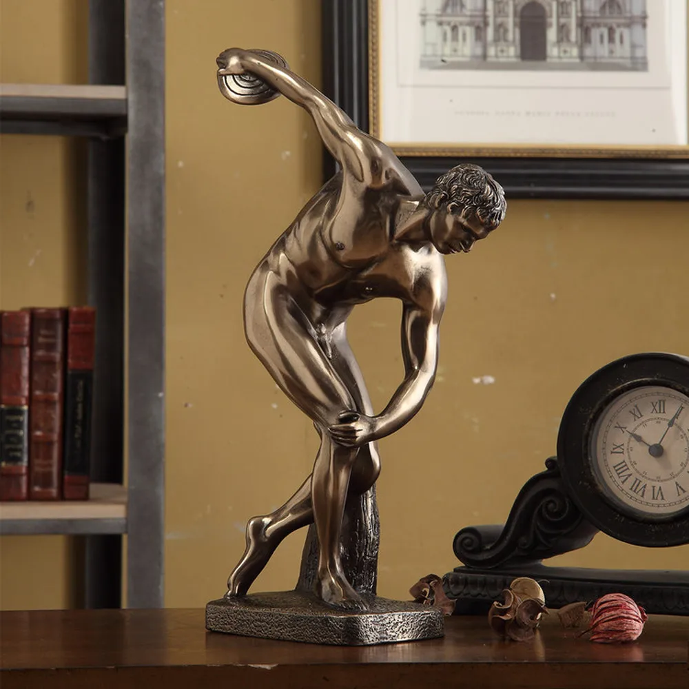 

1PCS European classical home furnishings abstract characters entries living room study sculpture artwork display LU611215
