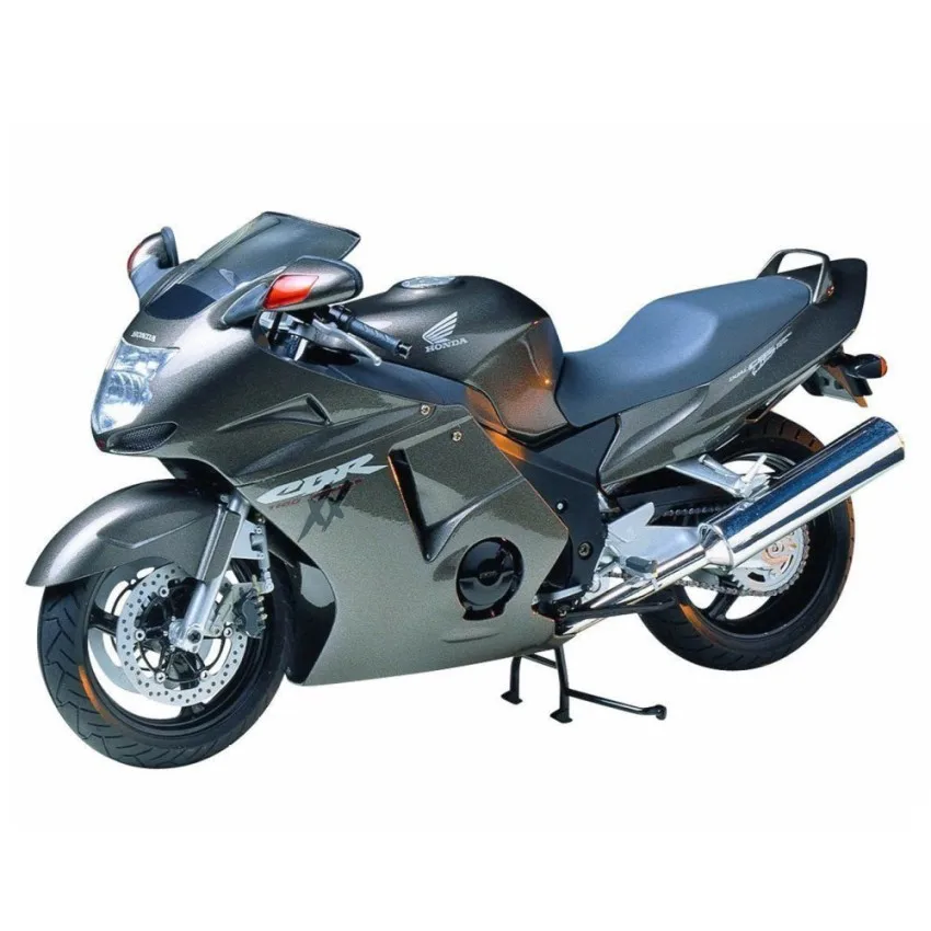 Набор для сборки мотоцикла 1/12 Scale CBR1100XX черная птица модель DIY двигателя Тамия