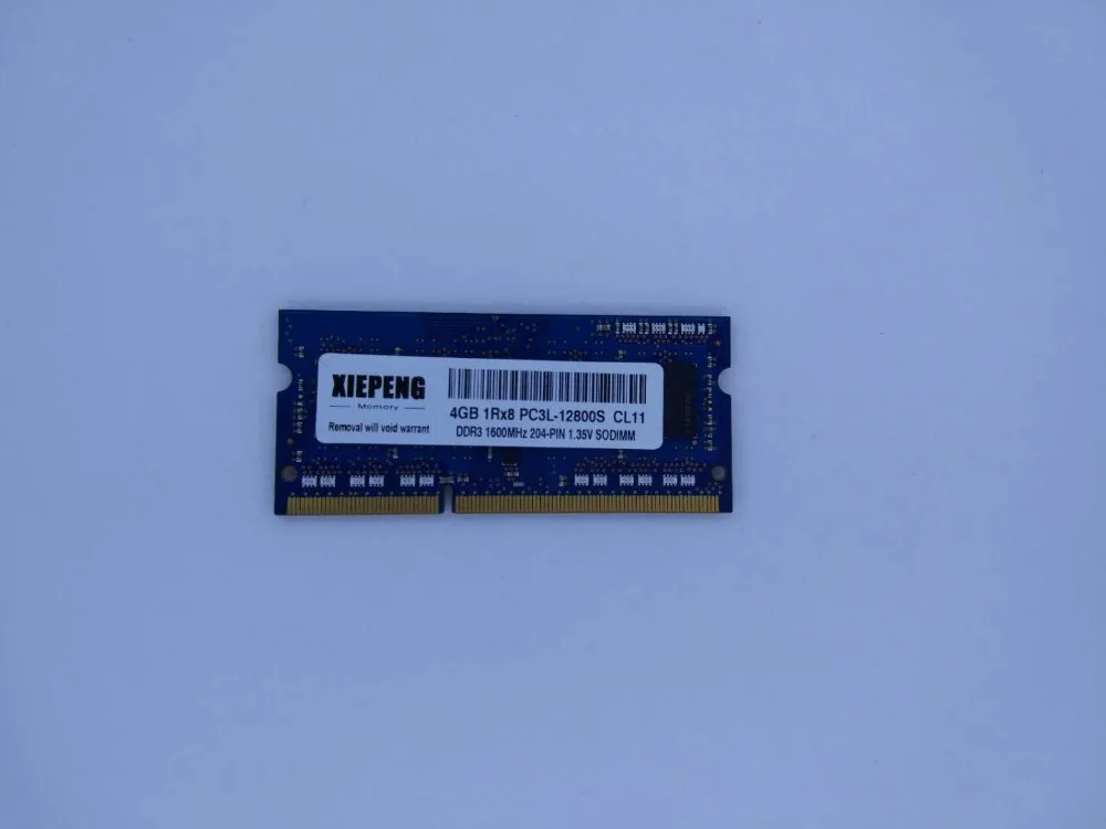 Оперативная память для ноутбука 8 ГБ 2Rx8 Φ 4 Гб DDR3 SODIMM 1600 МГц DELL Inspiron 15R 5520 5521 5537 5545 7520
