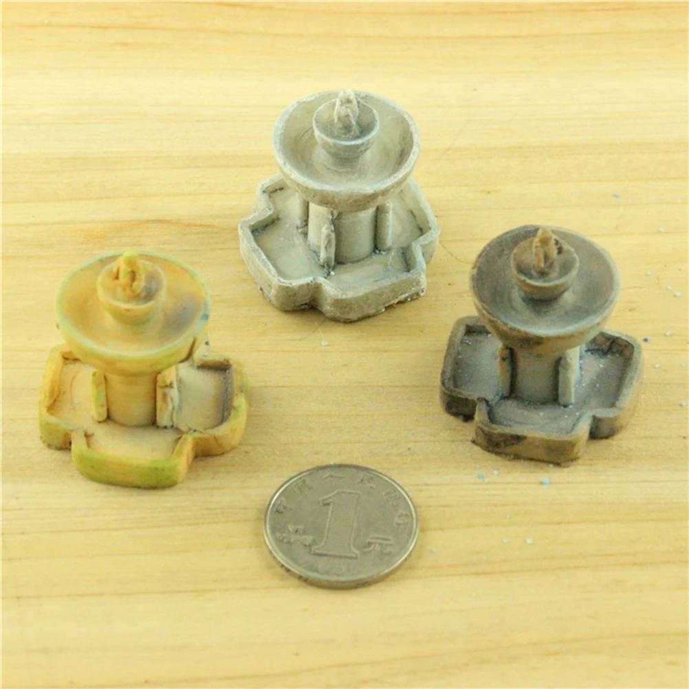 Мини Ремесло искусственный фонтан миниатюрный Сказочный Сад украшения дома