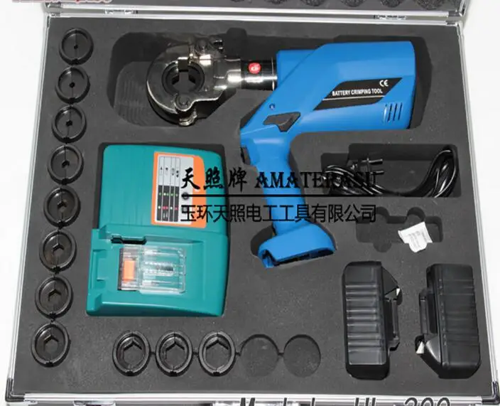 

Rechargeable hydraulic pliers HL-300 HL-400 electric hydraulic crimping tool battery-powered wire crimping pliers 18V hydraulic