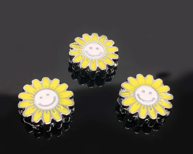 Бесплатная доставка 10 шт. мм искусственные Подвески с буквами в виде цветов