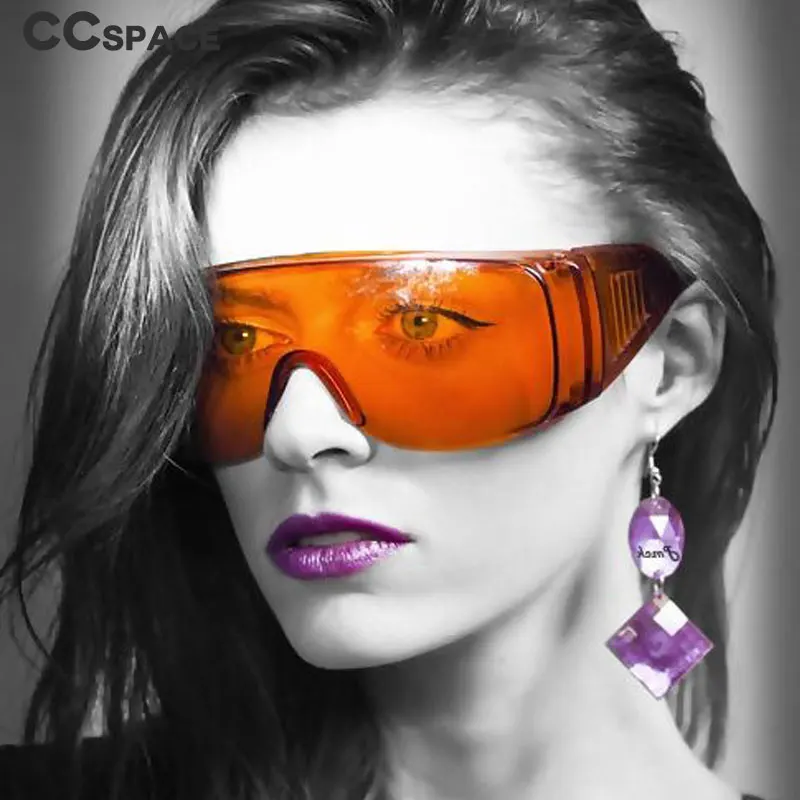 Очки солнцезащитные оверсайз UV400 для мужчин и женщин модные солнечные аксессуары