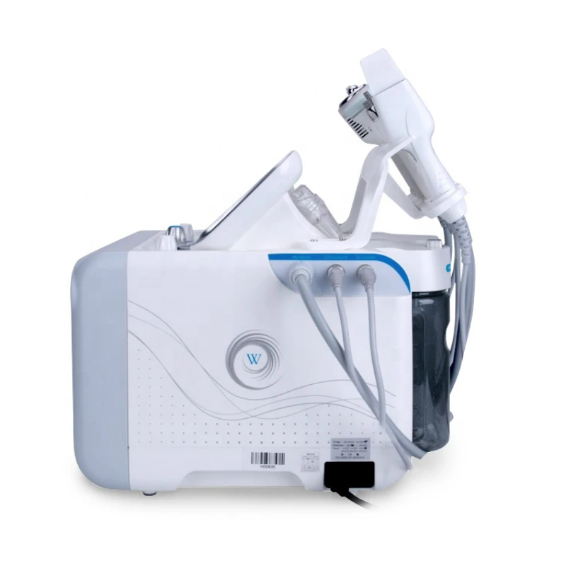 

Salon spa deep cleaning h2o2 Hydro Dermabrasion Facial Peel Machine 6 in 1 oxygen jet small bubble Hydra Dermabrasion machine