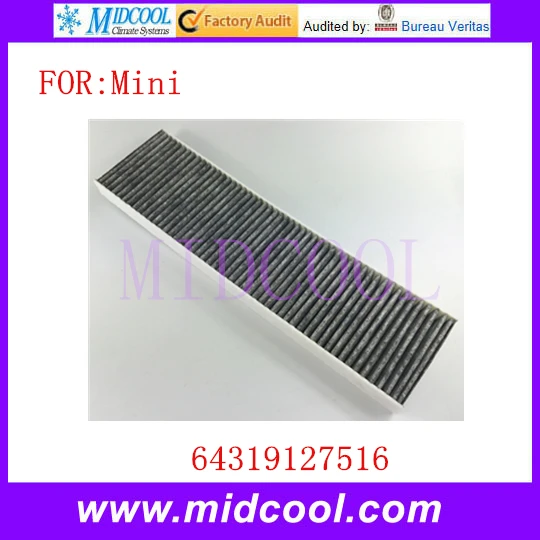 Новый фильтр для кондиционера OEM 64319127516 Mini Cooper|filter air|filter air conditionerfilter for conditioner |