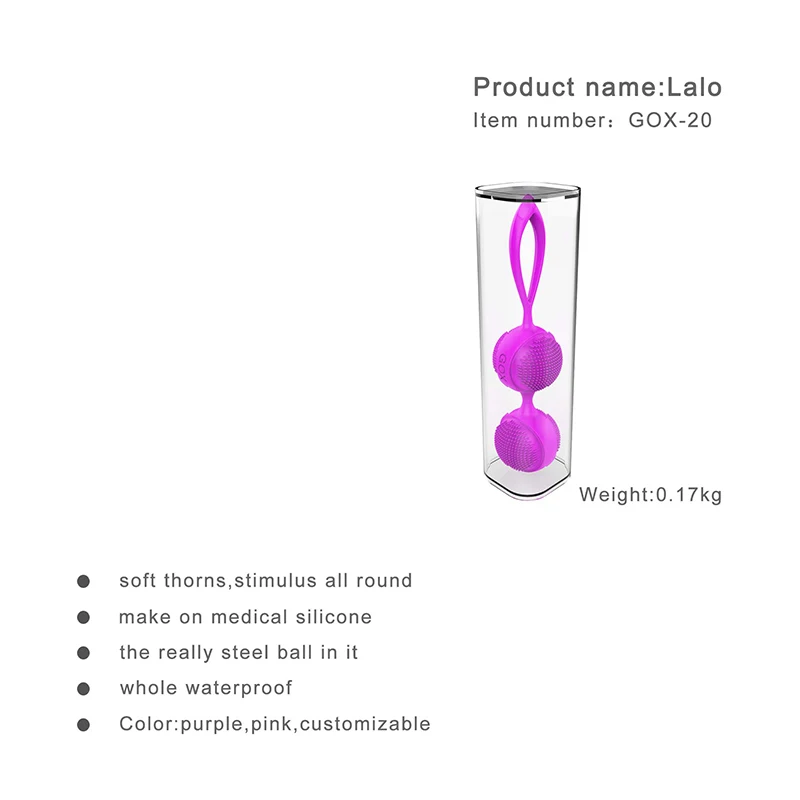 Секс-игрушки для женщин Вагина мяч Кегеля шарики тренажер Вибрация силиконовые