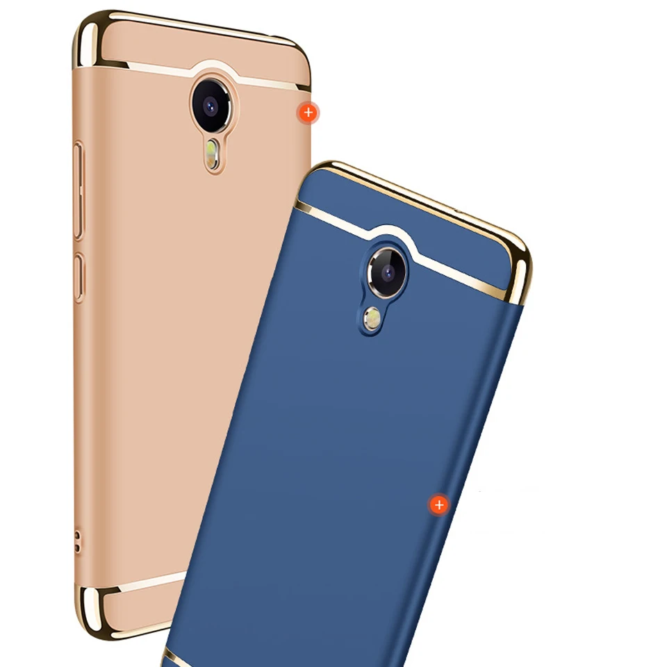 Роскошный Гибридный чехол 3 в 1 жесткий Пластик со стразами для Meizu M3 M5 Примечание