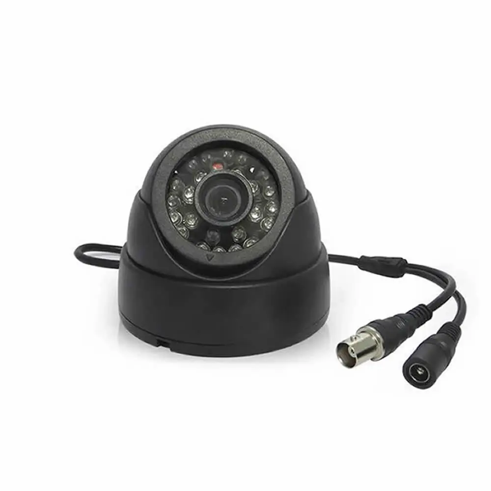 Купольная камера видеонаблюдения 700TVL с ночным видением 24 светодиода|video surveillance