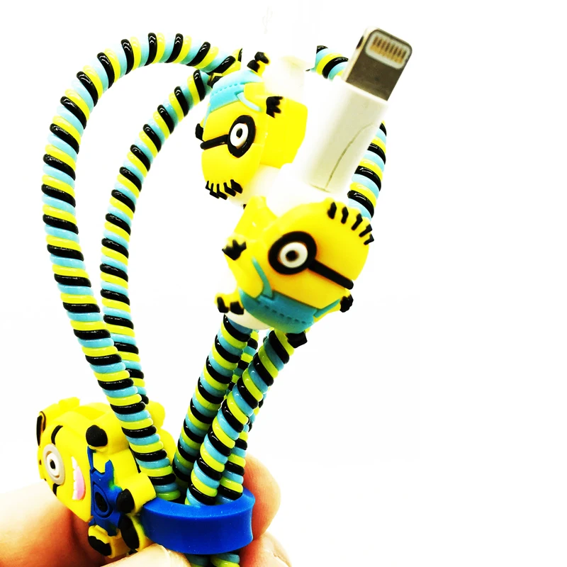 ISKAS Protection For Charging Wire Cute Cartoon Kawaii Lovely Charger Cable Data Line Cord Protector New | Электроника